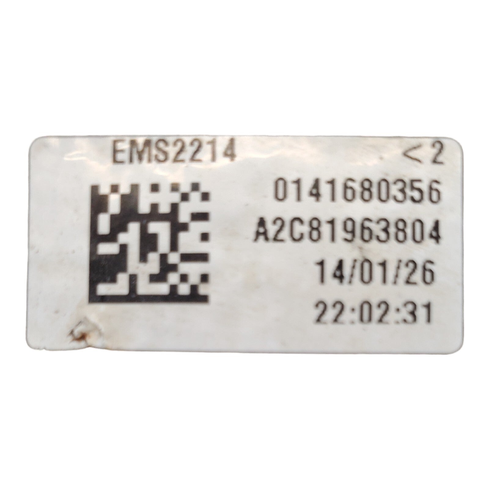 ✅2014-2015 Ford Fiesta Computer Brain Engine Control ECU EBX E2BA12A650SD