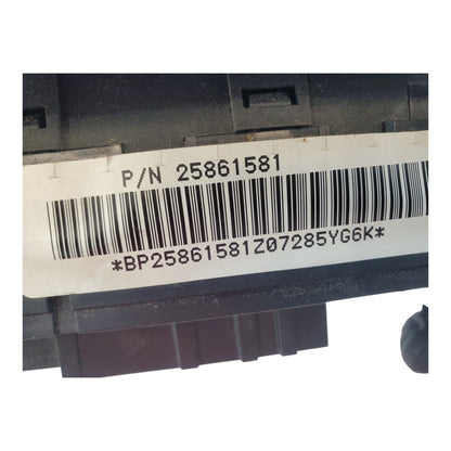 06-09 Chevy Trailblazer Master Driver Window Switch W/ Bezel 25861581