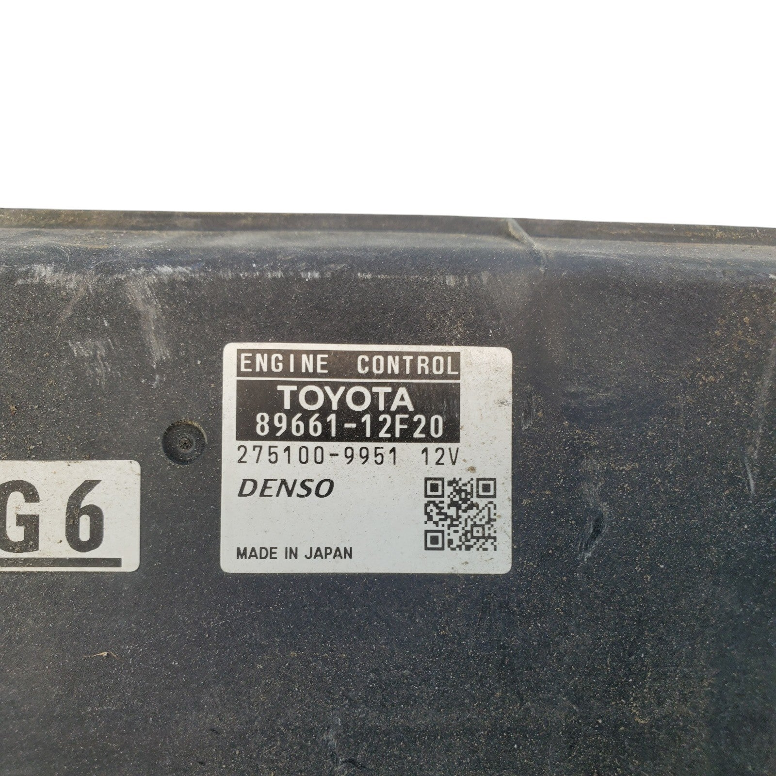 2008 Scion XB Engine Control Module ECU ECM EBX  89661-12F20