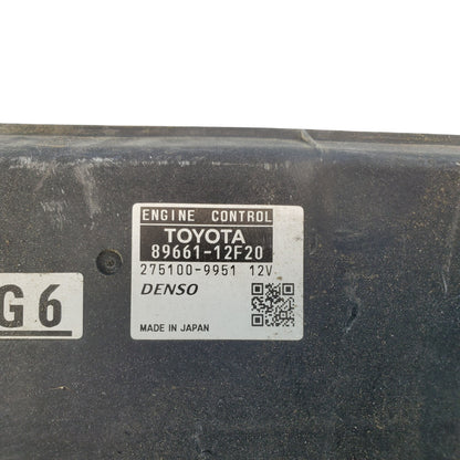 2008 Scion XB Engine Control Module ECU ECM EBX  89661-12F20