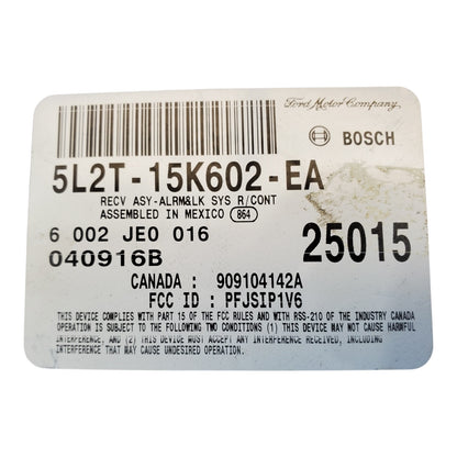 ✅ 05 FORD EXPLORER Anti Theft Keyless Entry Module 5L2T-15K602-EA OEM
