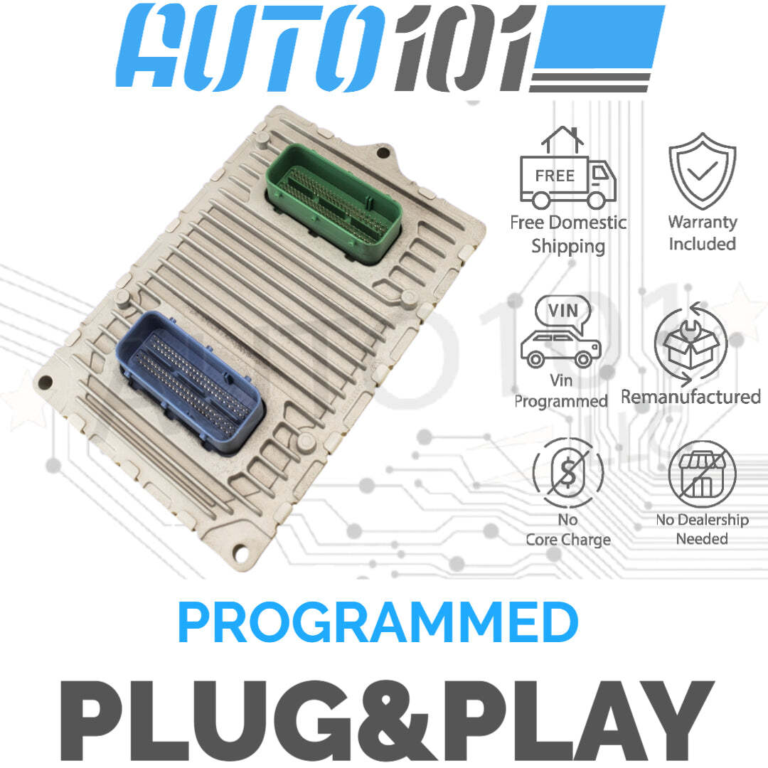 VIN Programmed 2019 Ram 2.4L Engine Computer 68425812 Plug&Play