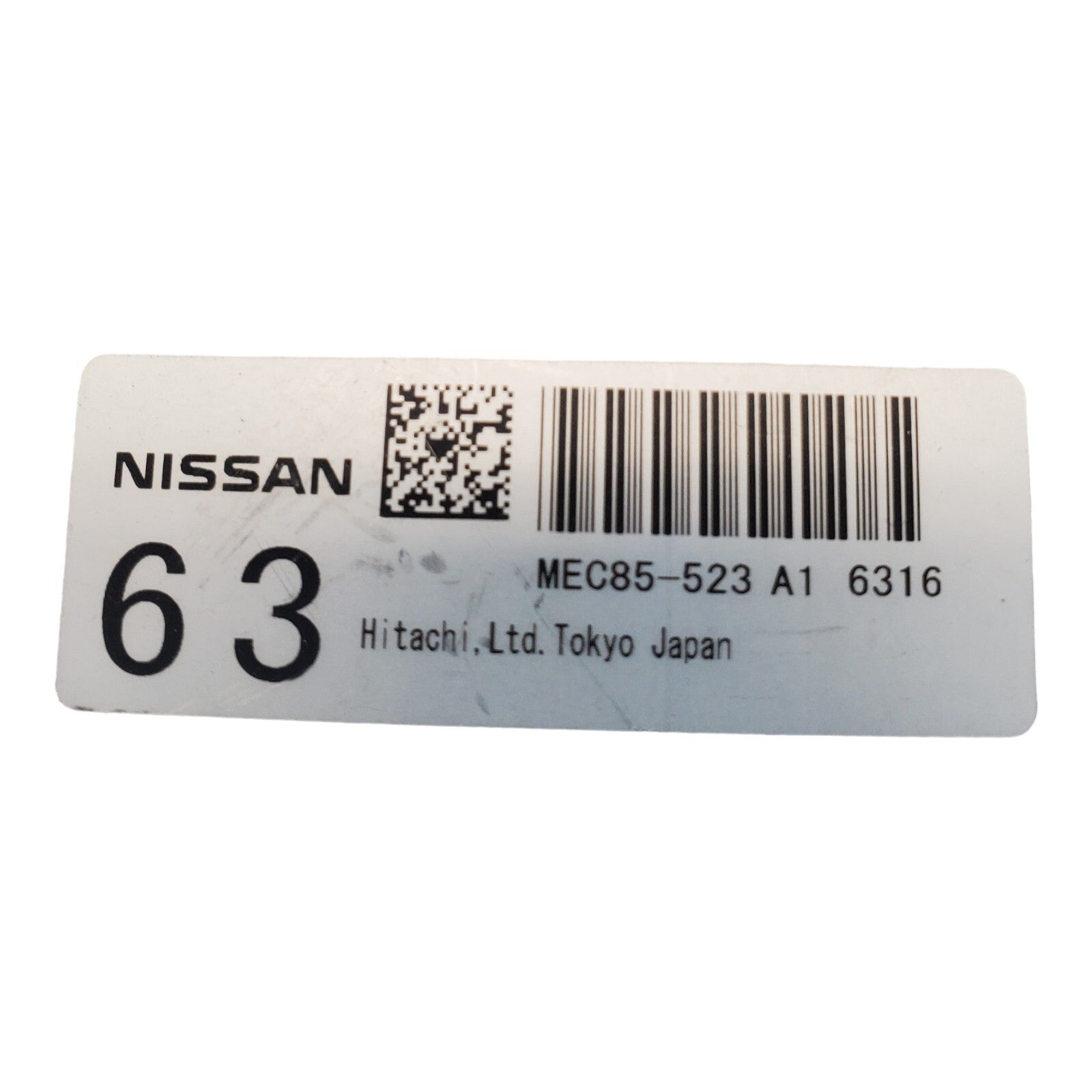 ✅06 Nissan Altima MEC85-523 A1 Computer Brain Engine Control ECU ECM EBX Module