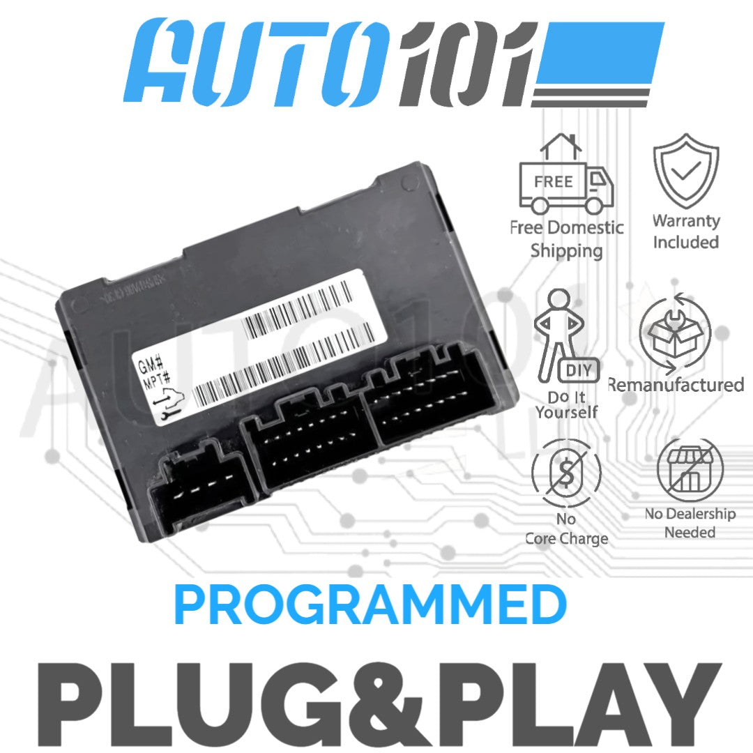 VIN Programmed 2007-2014 GMC Sierra Transfer Case Control Module 24261367 GM