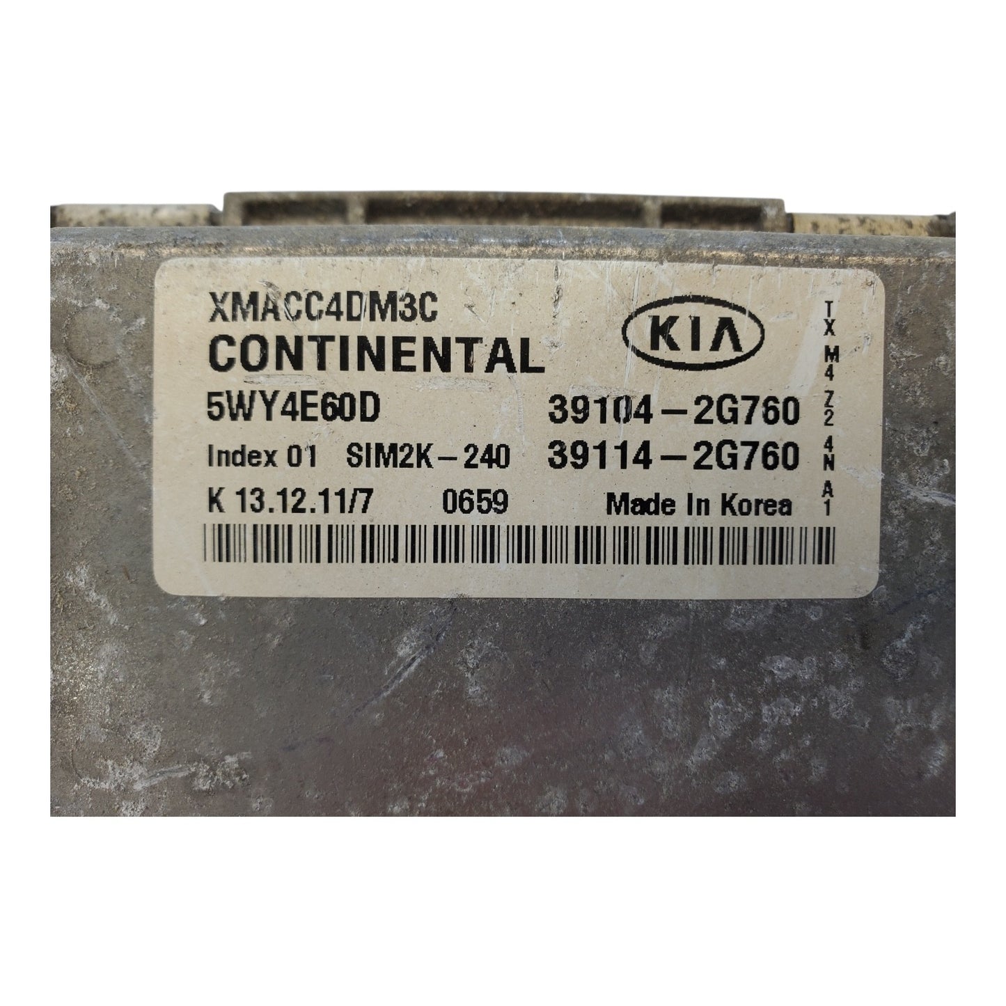 ✅2012-13 Kia Sorento 2.4L ECM Engine Computer Control Module PCM FWD 39104-2G760