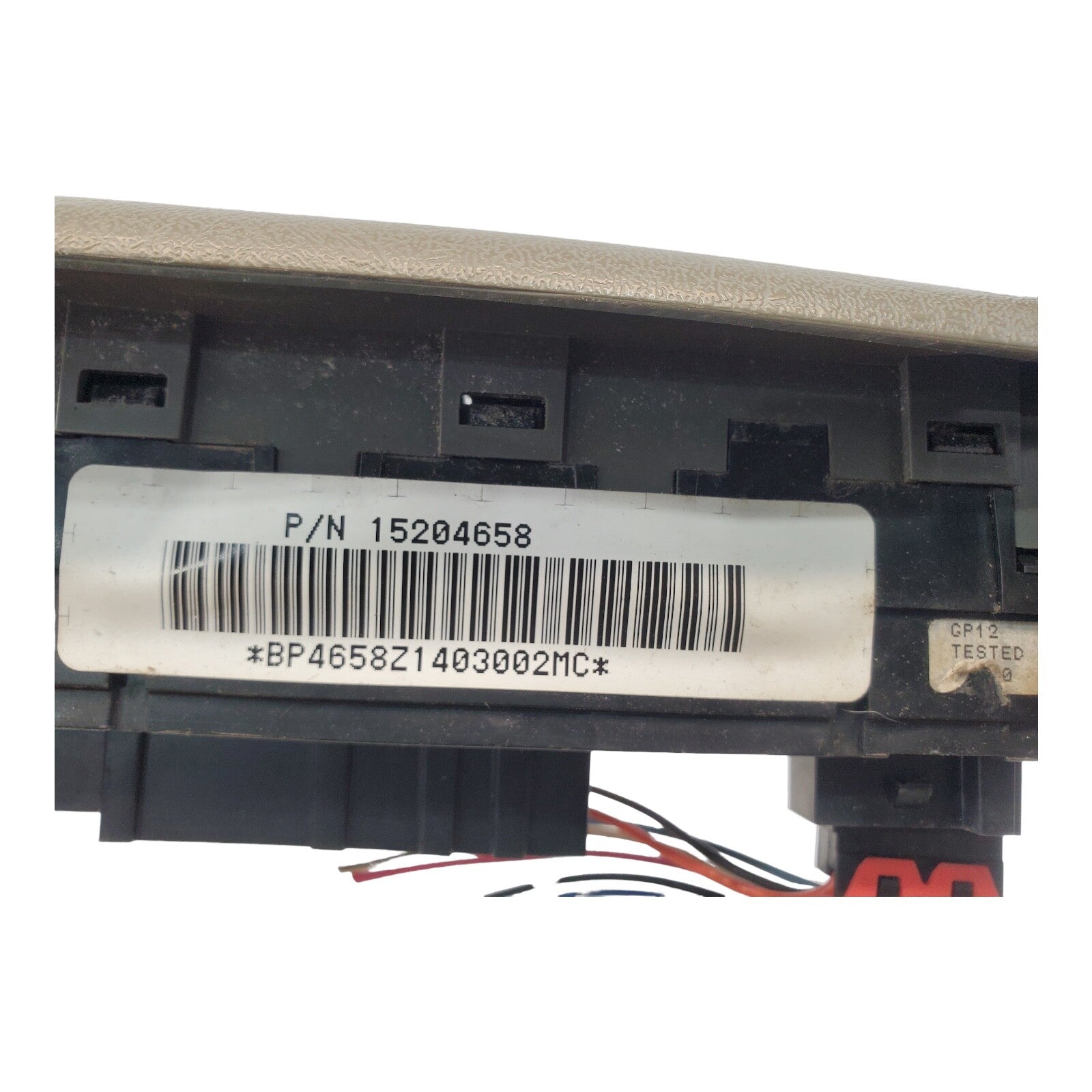 02-05 Envoy Trailblazer Master Driver Window Switch Grey Gray Bezel OEM 15204658