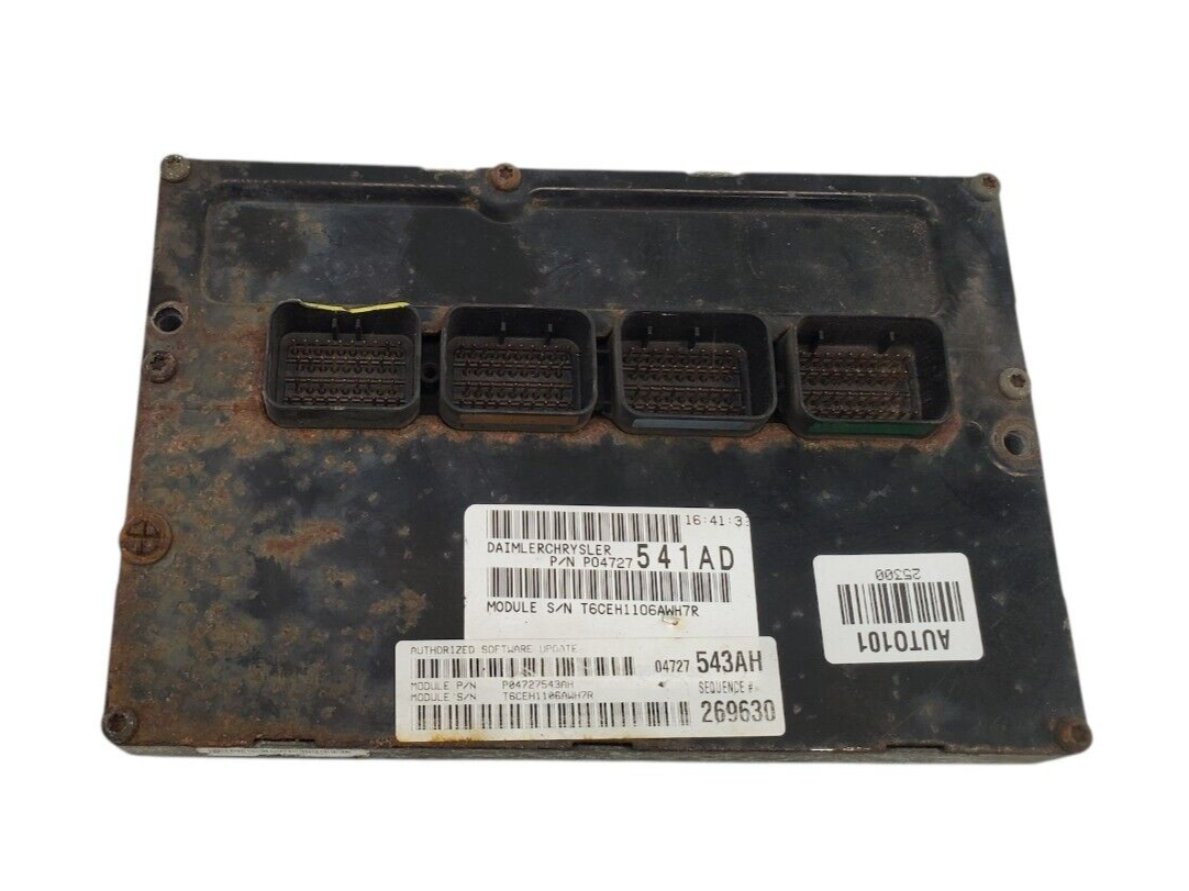 06 Chrysler Pacifica 3.5L Engine Computer Control Module ECM ECU P04727541AD