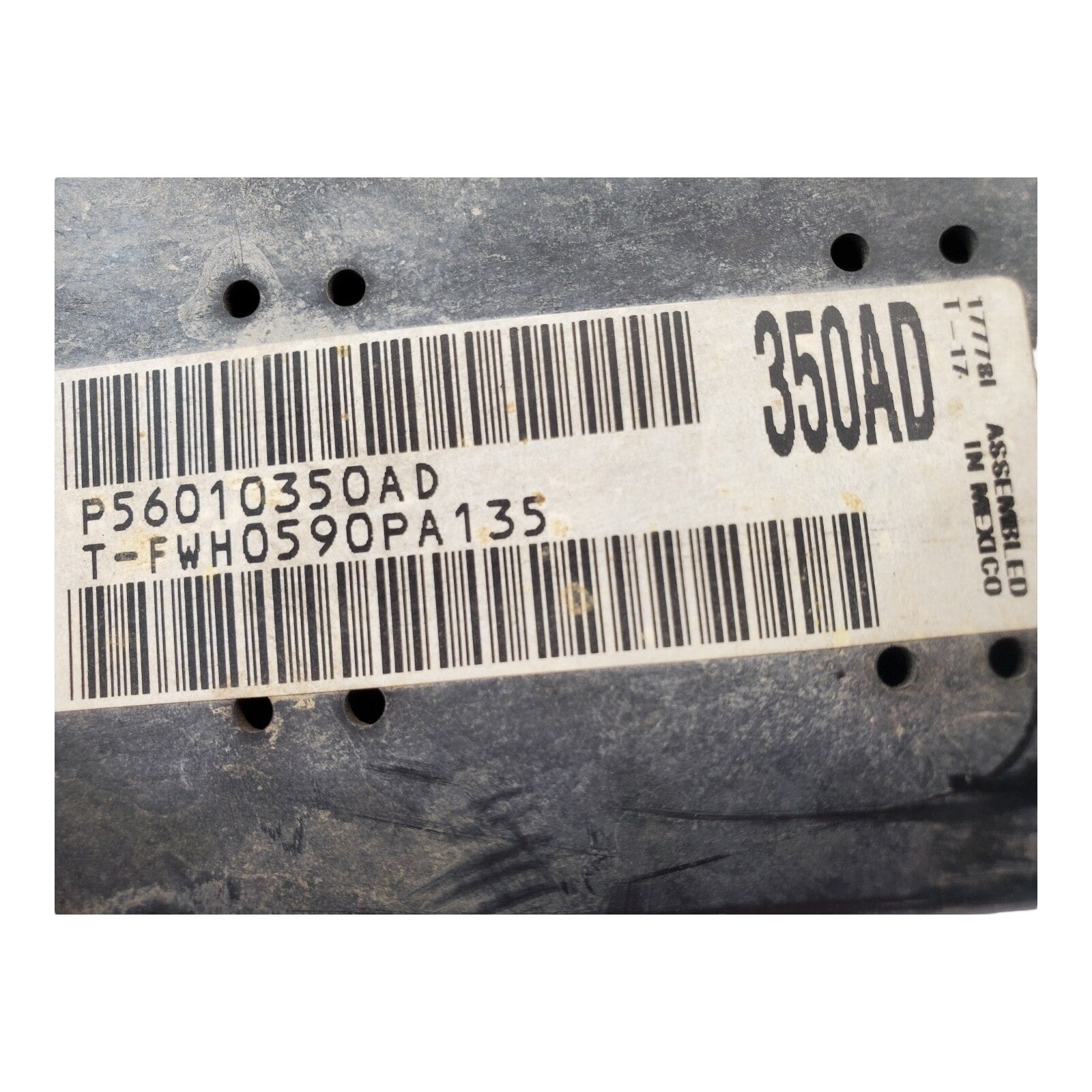2000-2002 Jeep Wrangler Fuse Box P56010350AD