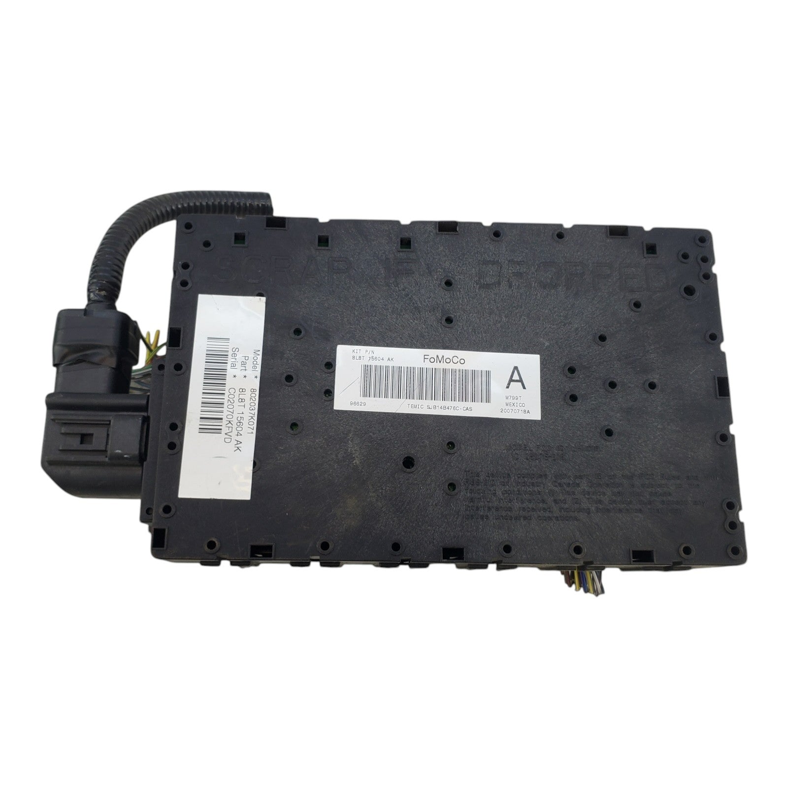 08 09 2008 2009 Ford Escape Interior Cabin Fuse Box Relay Block 8l8t15604ak
