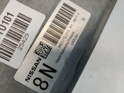 10 Nissan Altima 2.5L CVT Electronic Control Module ECU ECM OEM MEC112-013 A1
