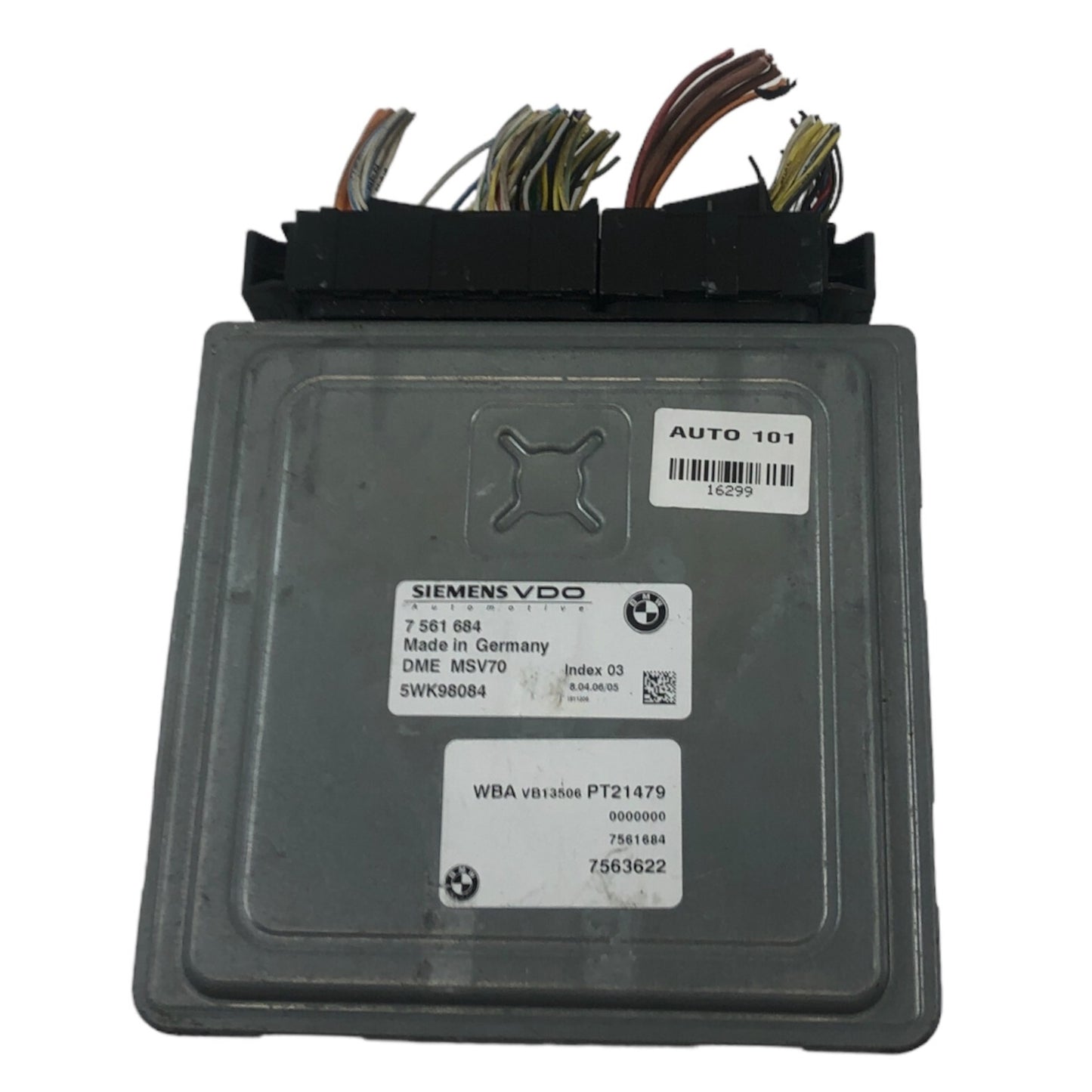 ✅ 06-07 BMW 325I E90 3.0L Engine Control Module ECM Computer 7 561 684