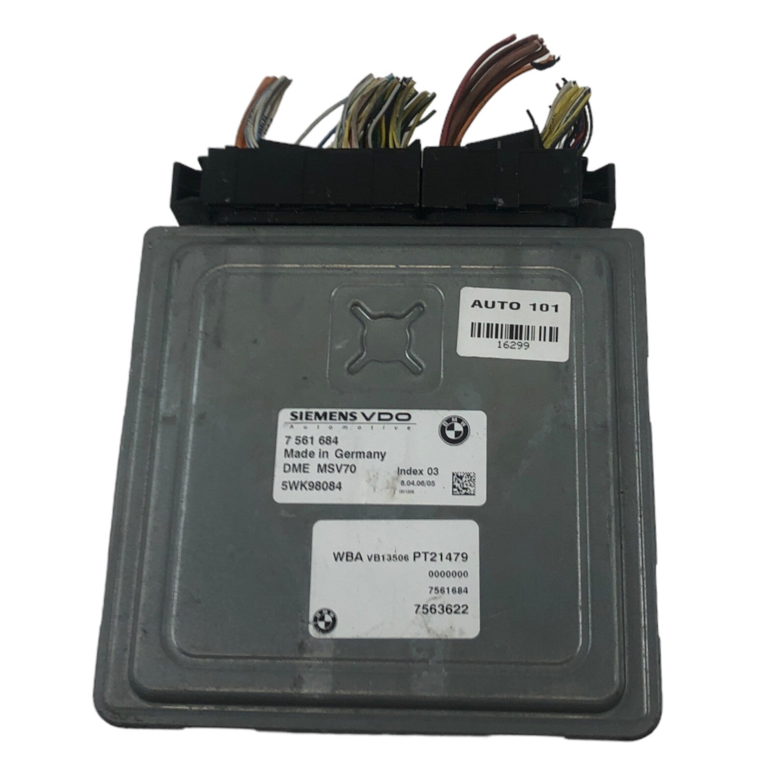 ✅ 06-07 BMW 325I E90 3.0L Engine Control Module ECM Computer 7 561 684
