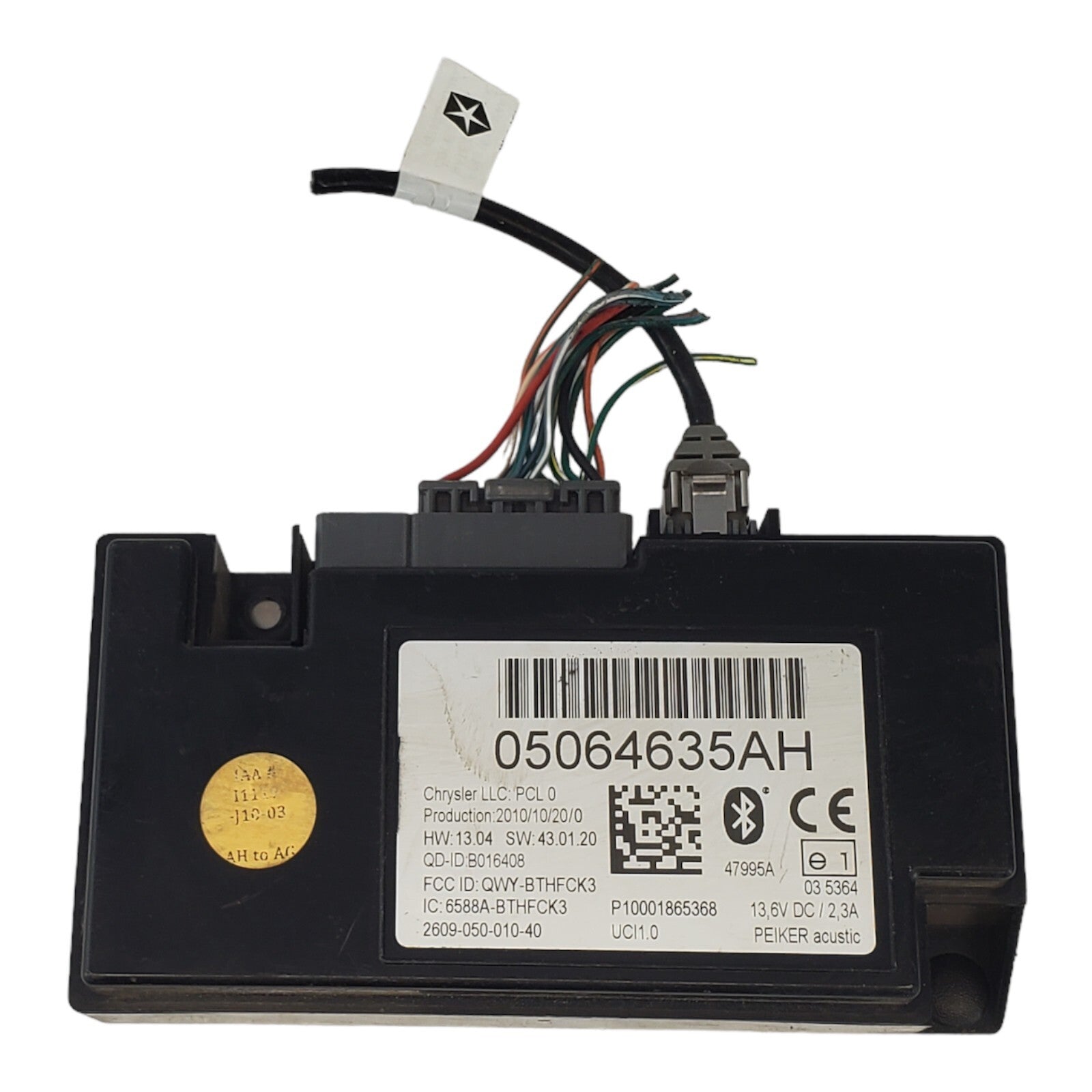 ✅OEM 2011-2019 DODGE GRAND CARAVAN COMMUNICATION CONTROL MODULE 05064635AH