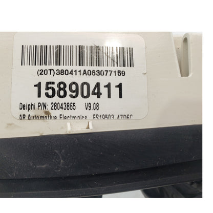 2005-2010 Chevrolet Cobalt Pontiac G5 Heater A/C Climate Control 15890411 OEM