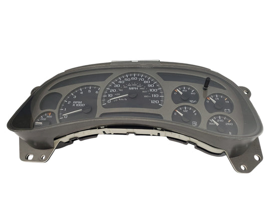 2003 2005 FULL Rebuilt GMC Yukon Denali Instrument Gauge Cluster P/N 15224139 GM
