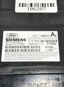 ✅ 2002 FORD EXPLORER REMOTE KEYLESS ENTRY MODULE 1L2T-14B207-AE