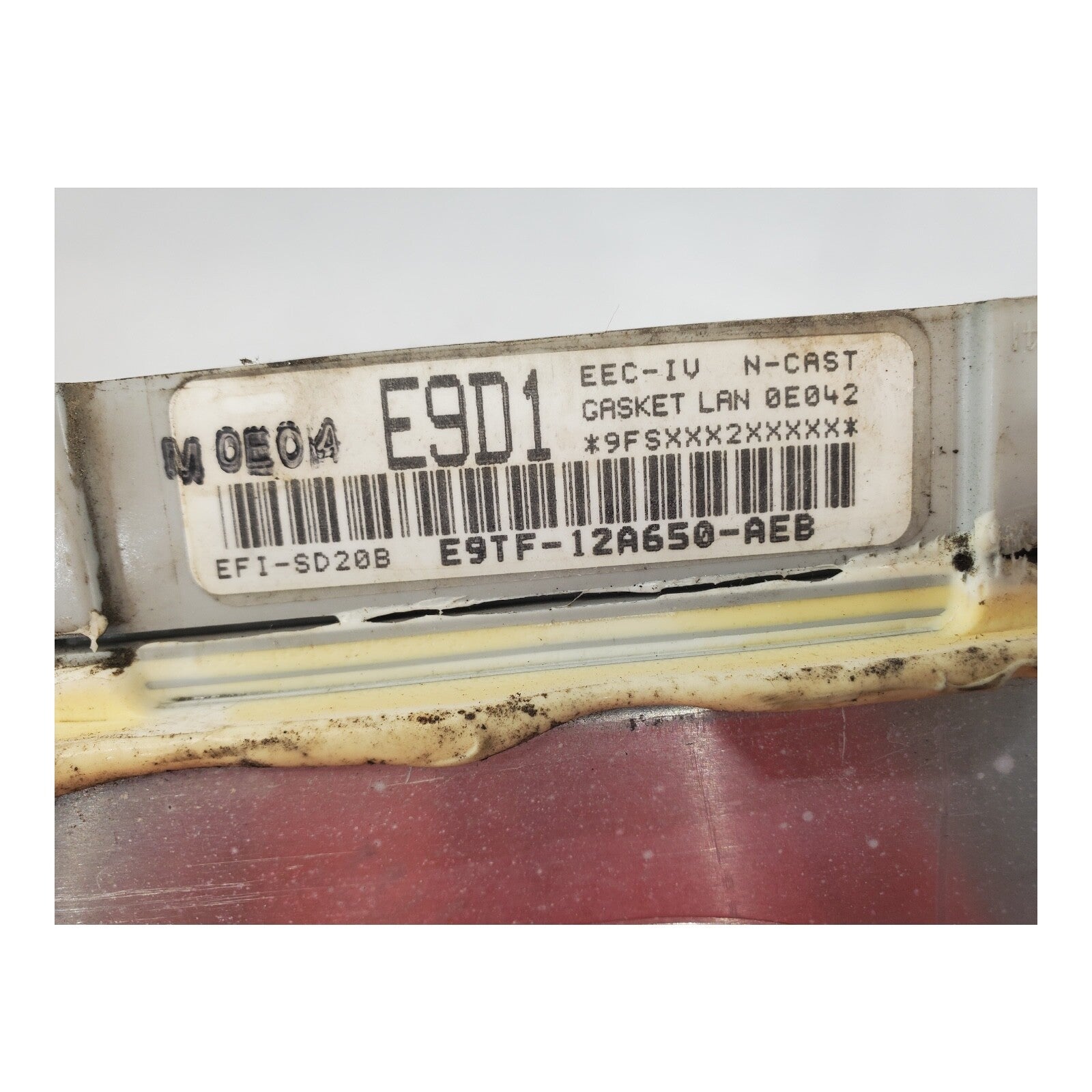 90 Ford Pickup Truck Bronco 5.8 MT Engine Control Module ECM E9TF-12A650-AEB