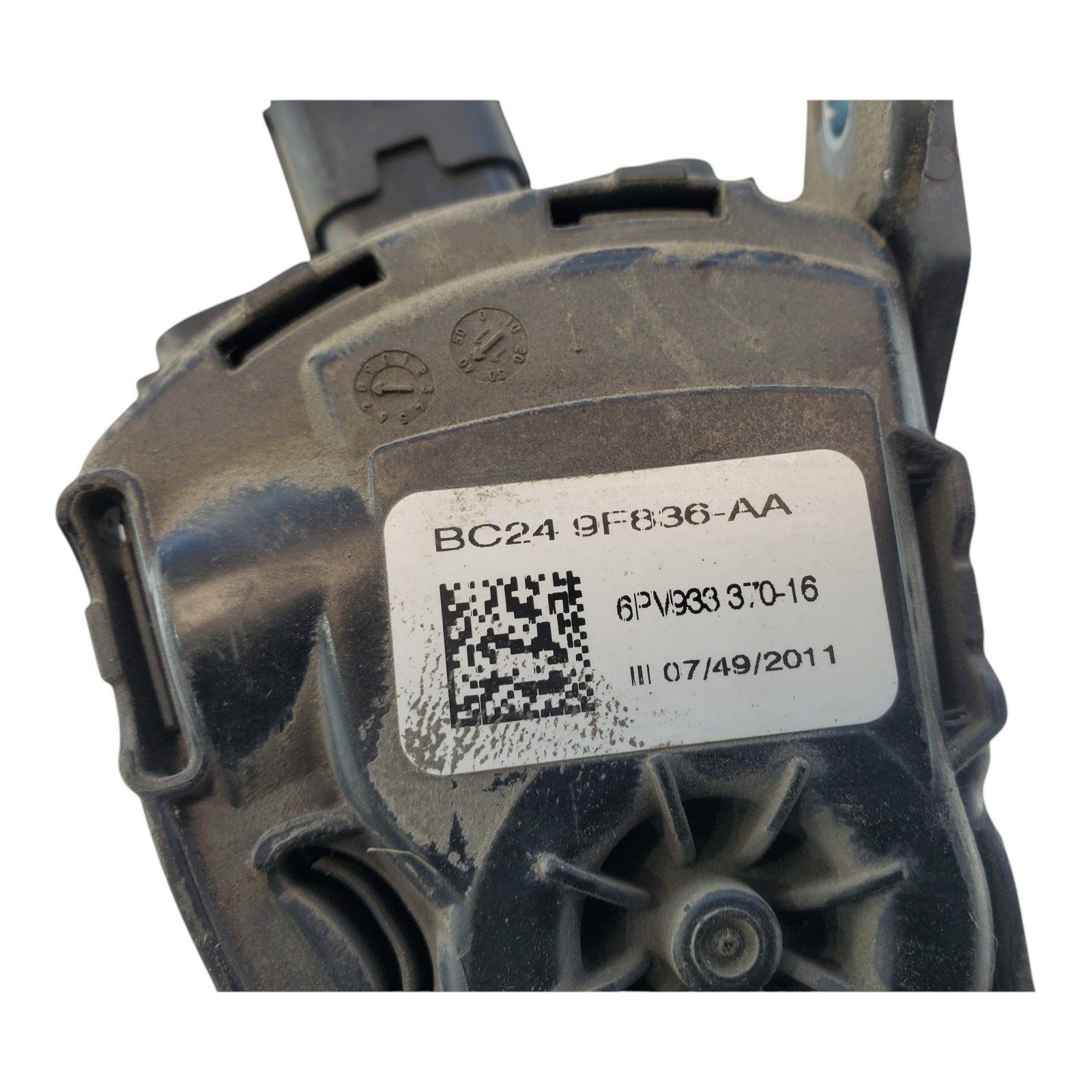 Accelerator Pedal Assembly from a 2013 Ford E 350 PN: BC24 9F836 -AA