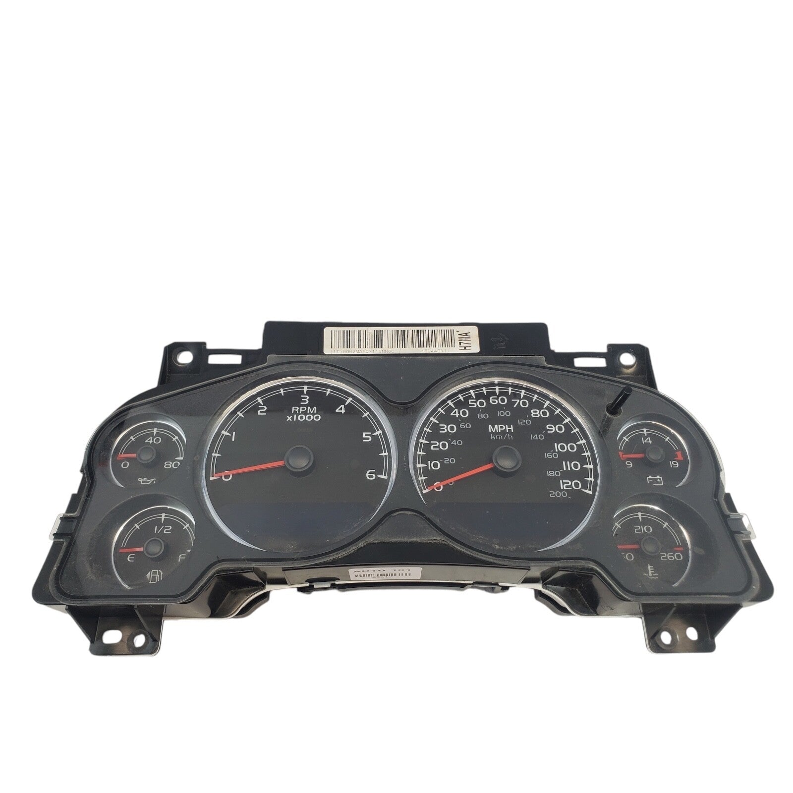 07 - 13 Chevy Silverado Sierra Speedometer Instrument Cluster 15944011 PRND321