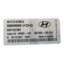 06-08 HYUNDAI SONATA COMPUTER BRAIN ENGINE CONTROL ECU ECM MODULE 39100-25131