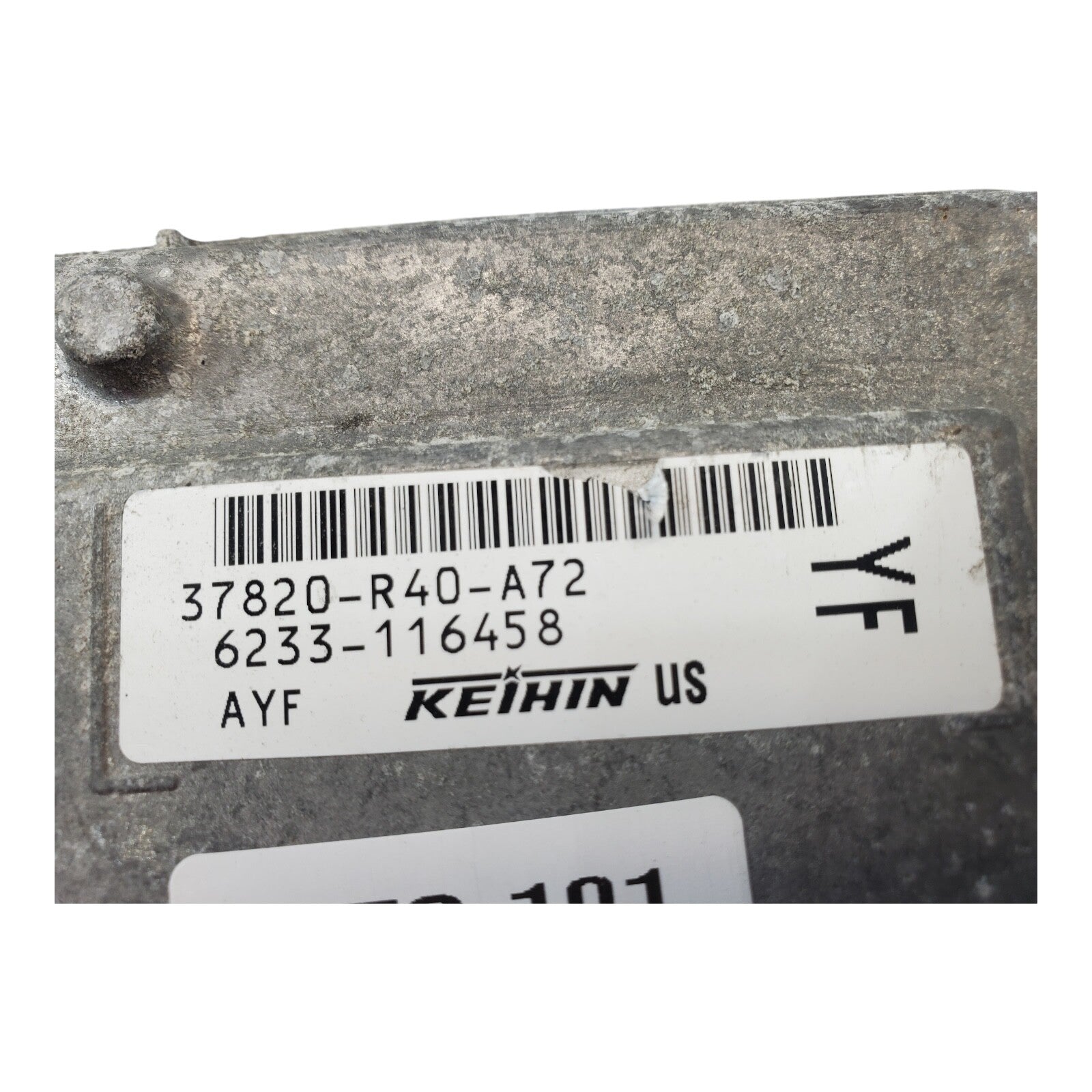 0 Honda Accord Computer Brain Engine Control ECU EBX Module 37820R40A72