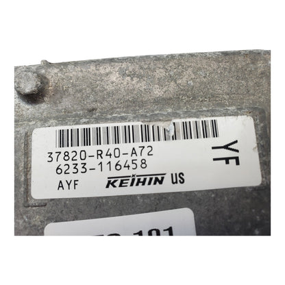 0 Honda Accord Computer Brain Engine Control ECU EBX Module 37820R40A72