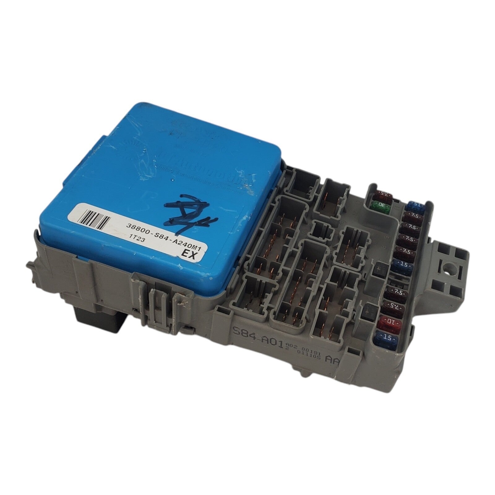 02 Honda Accord 38800-S84-A240M1 Cabin Fuse Relay Box A/T V6 3.0L 2 Door