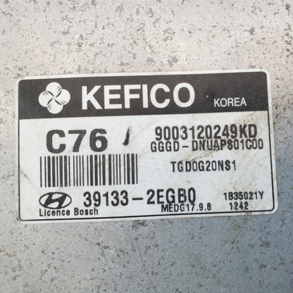 ENGINE COMPUTER HYUNDAI ELANTRA 2014 39133-2EGB0 2.0L AT PCM ECM ECU OEM