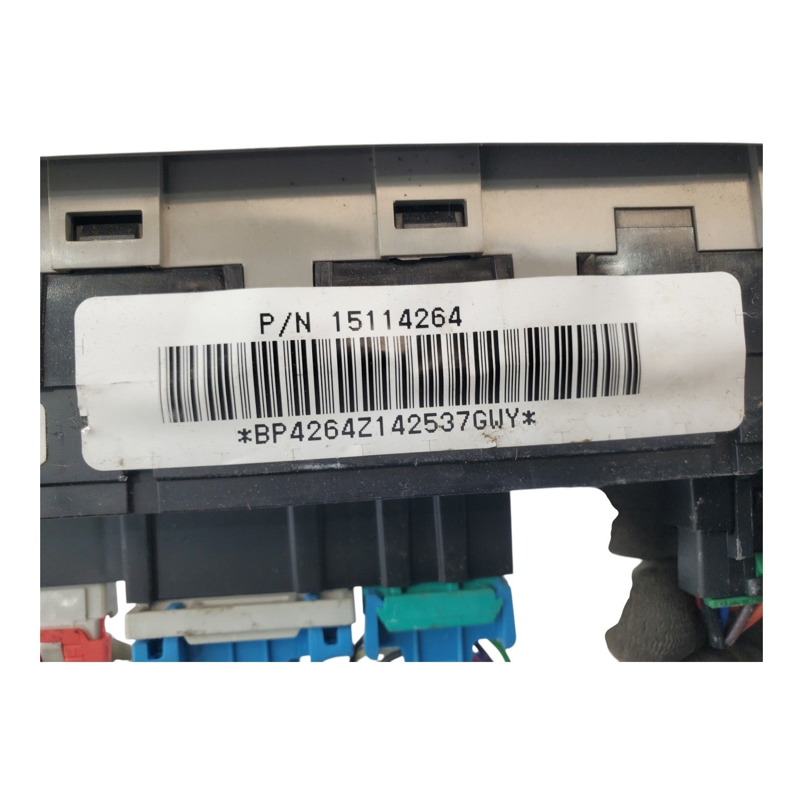 2002-2005 GMC Envoy Driver Left Side Power Master Window Switch 15114264 Lt Gray