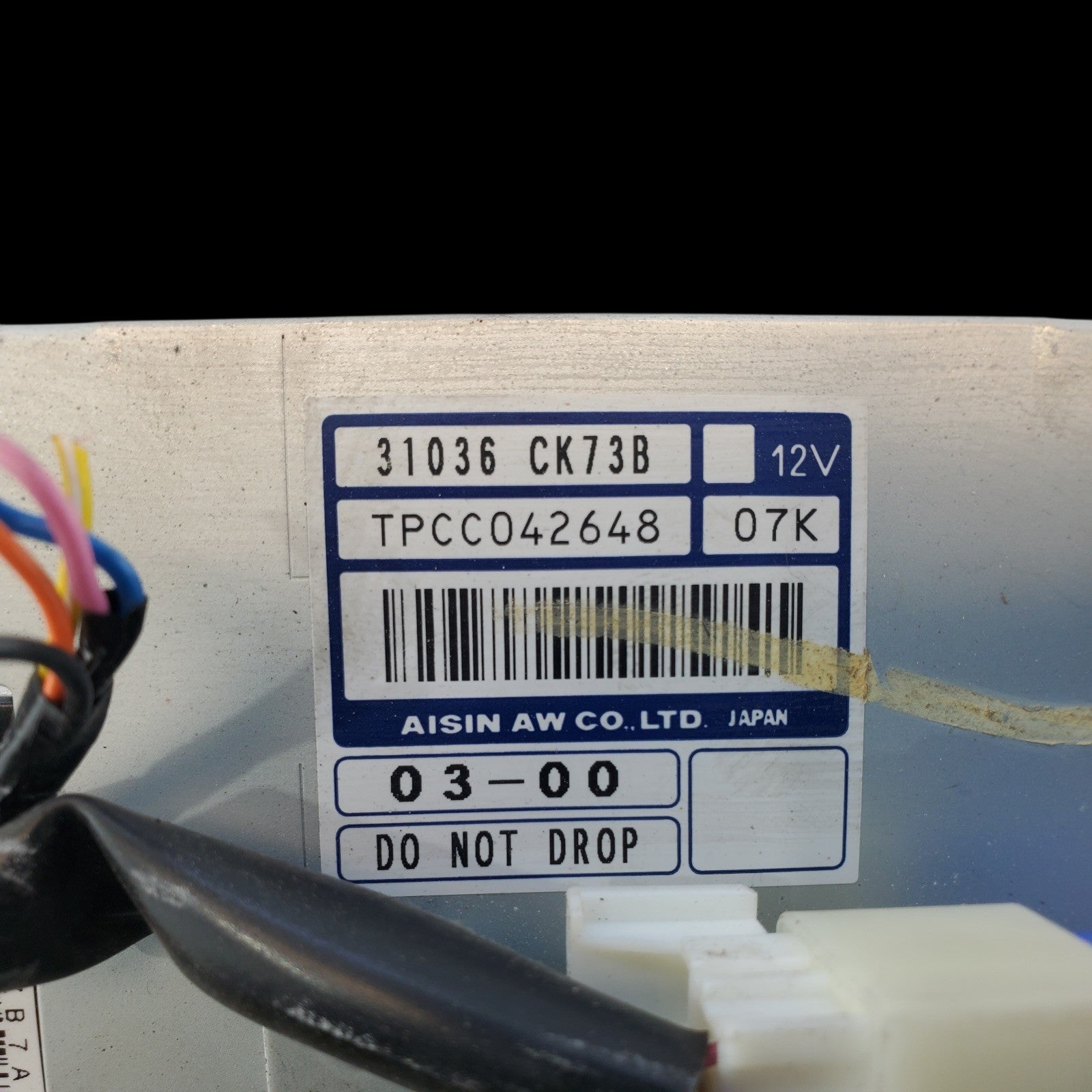 08 NISSAN QUEST Transmission MODULE 31036CK73B