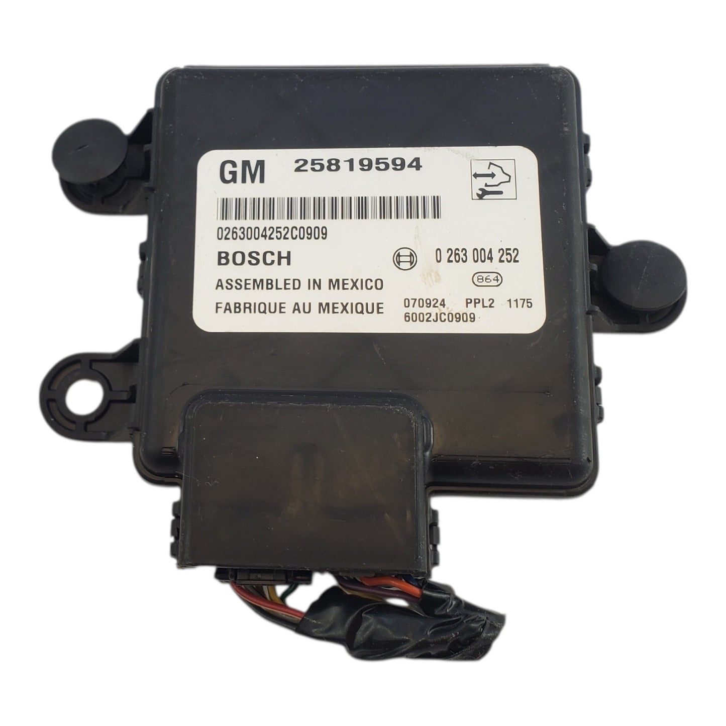 REAR PARK ASSIST COMPUTER RELAY ECM ACADIA OUTLOOK SRX CTS 06 07 08 09 25819594