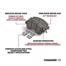 2005-2007 Ford F-250 Super Duty/F-350 Super Duty Rear Disc Brake Pad Set