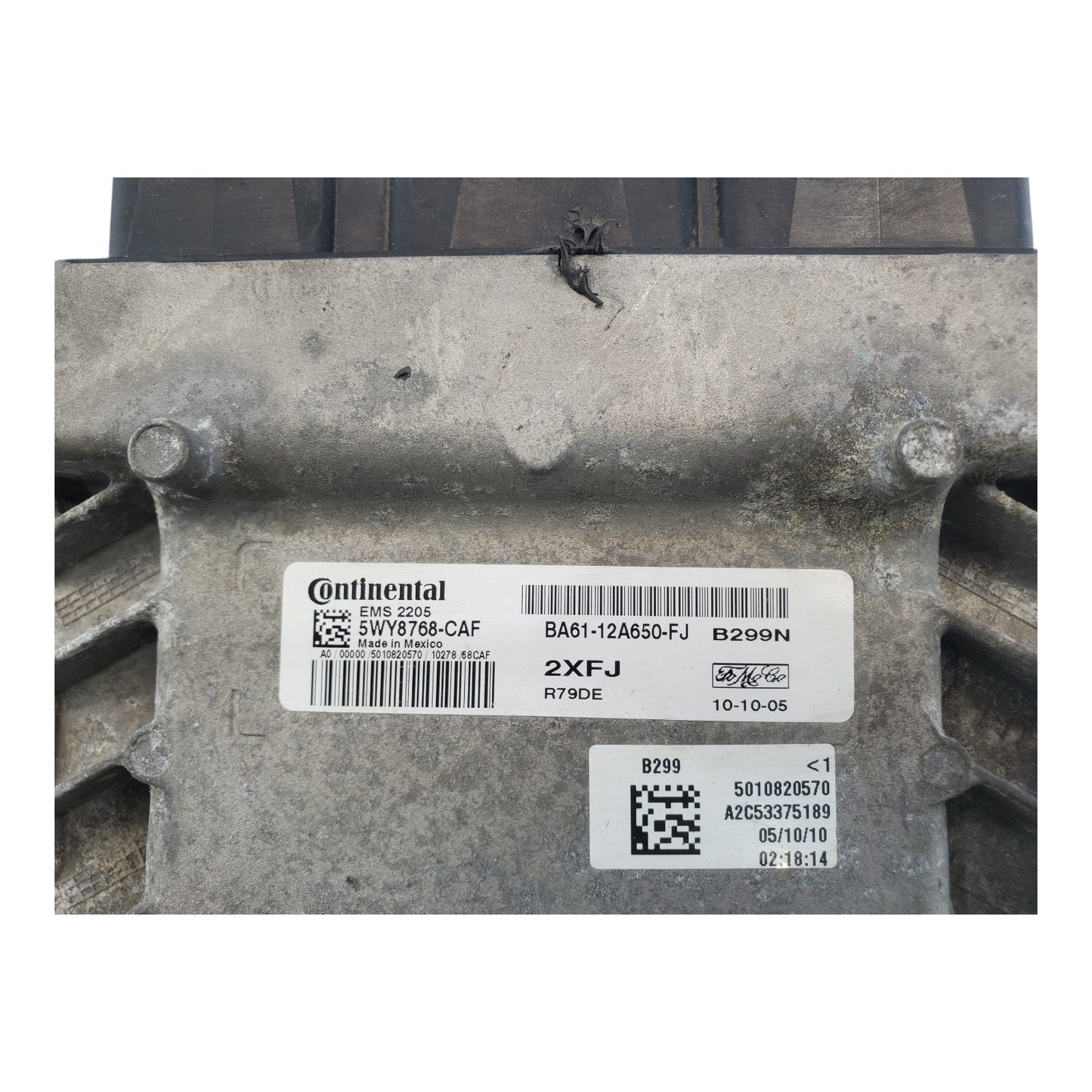 Used 2011 Ford Fiesta  Continental  BA61-12A650-FJ ECU 5WY8768-CAF