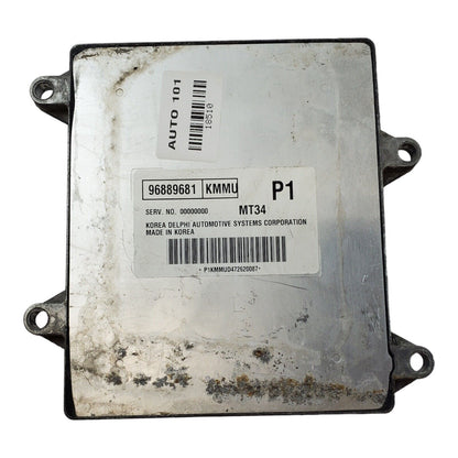 2008 Chevrolet Aveo ECM ECU Engine Computer Module | 96889681