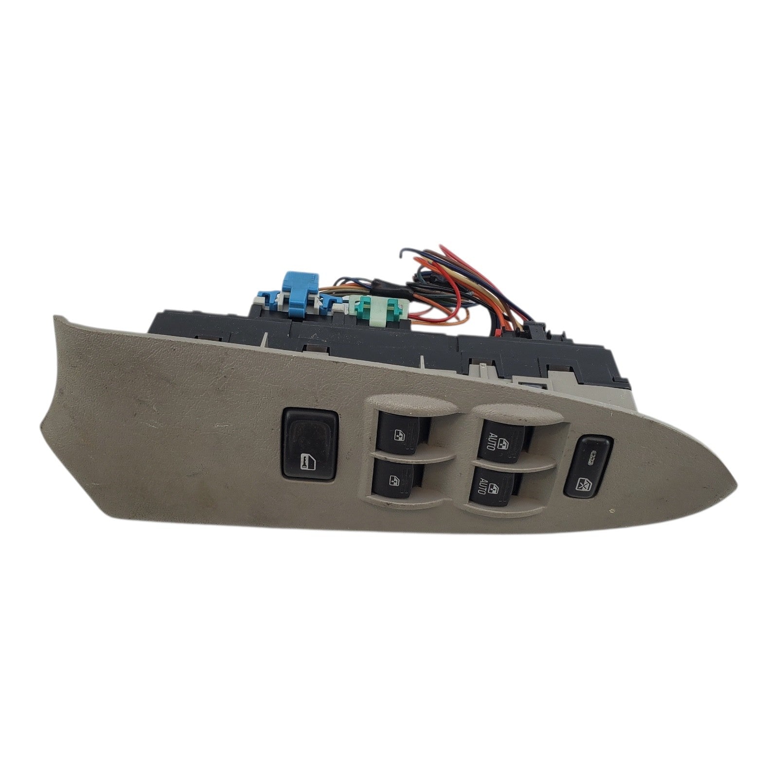 06-09 GMC Envoy Trailblazer Drivers Side Window Switch Unit 25867005 OEM GRAY