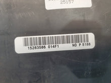 2005 05 GMC SIERRA 1500 PICKUP Memory Module Under Driver Seat 15283586
