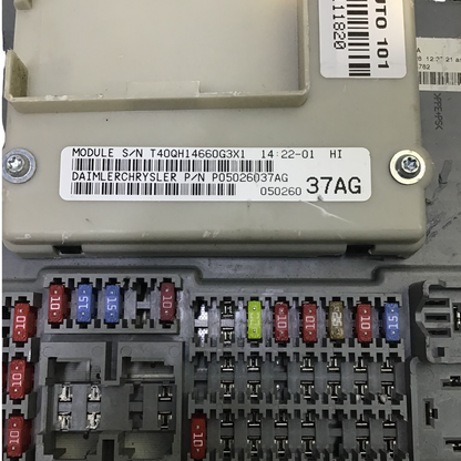 ✅ 07 Jeep Liberty 3.7L  Body Control Module BCM 05026037AG
