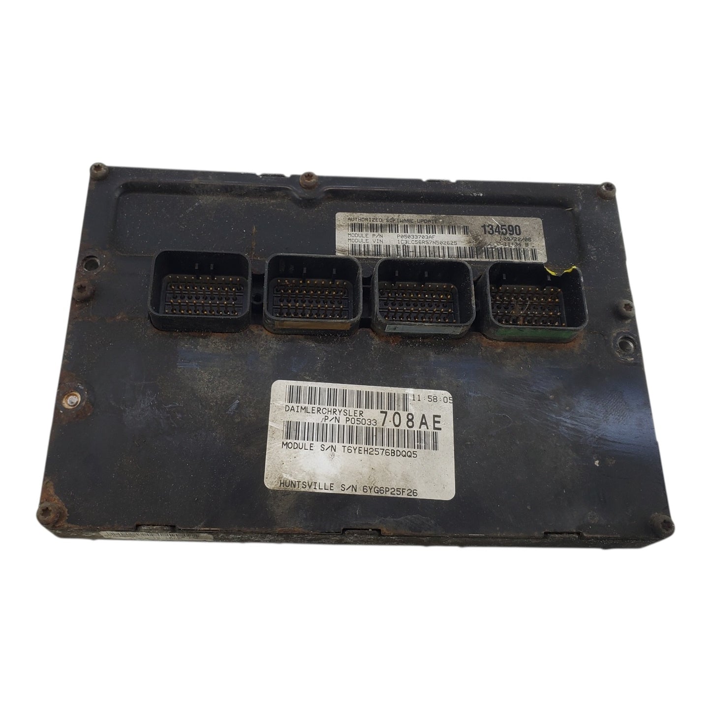 07-08 DODGE AVENGER SEBRING 2.7L OEM ENGINE CONTROL MODULE ECM ECU P05033703AF