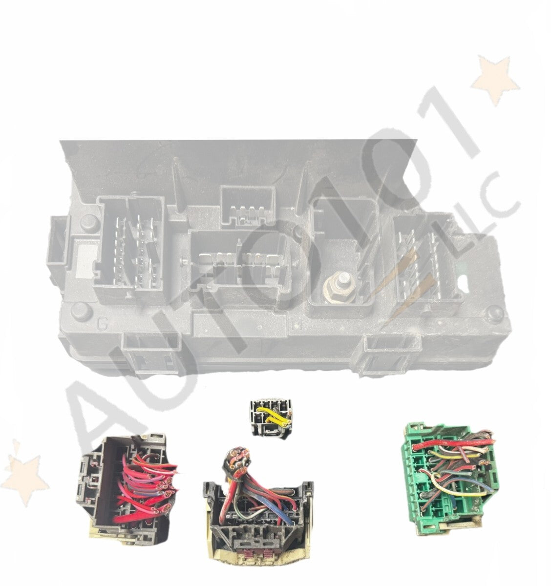 2007-2014 Jeep Dodge Chrysler TIPM Fuse Box Wiring Harness Plug Connectors