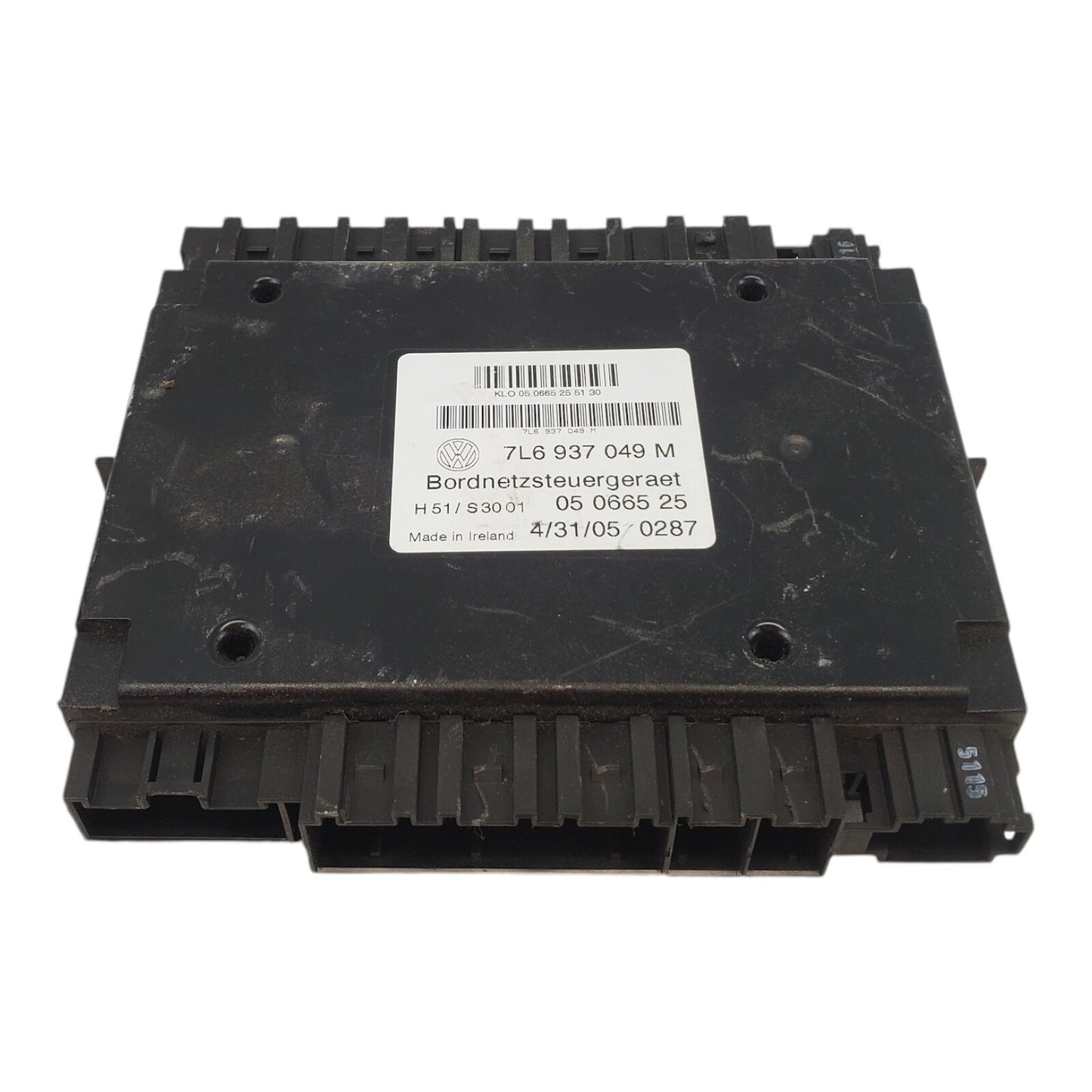 04- 07 VW TOUAREG BCM BODY CONTROL MODULE 7L6 937 049 M OEM