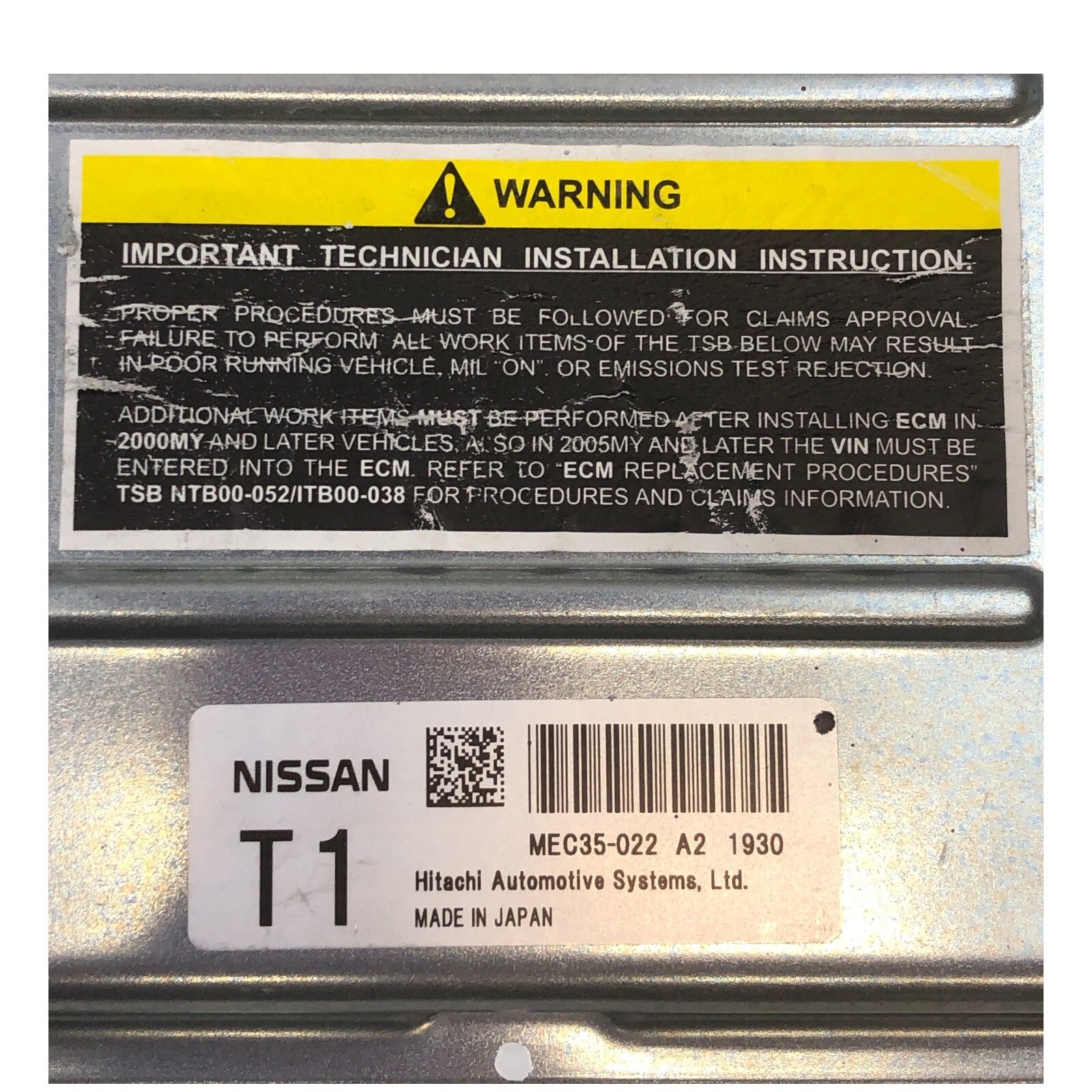 ✅ 04 Nissan Altima Engine Control Module ECM Computer MEC35-022 A2