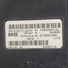 03 Dodge Durango 4X4 AT Body Control Module BCM CTM P56049071AJ OEM