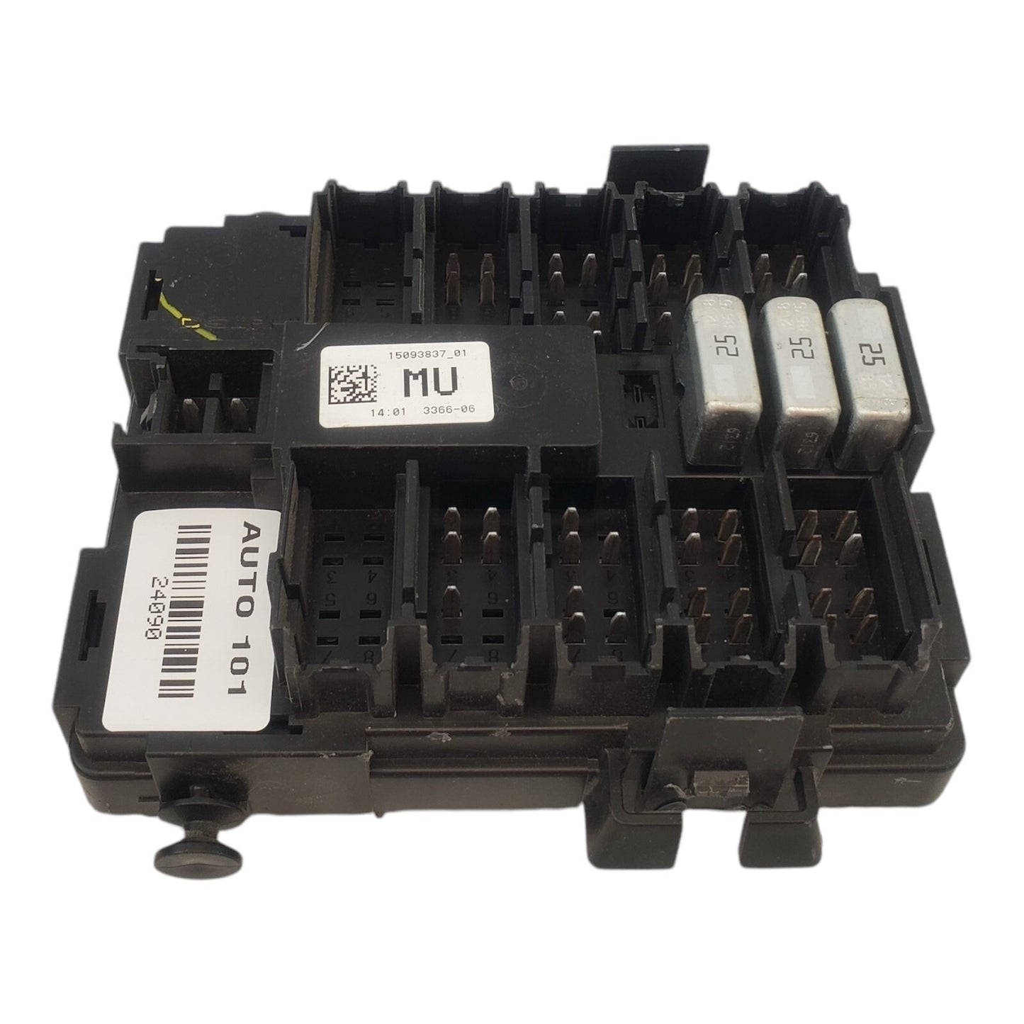 07-09 GMC Yukon Denali 6.2L AWD Cabin Fuse Relay Box 15093837_01 OEM