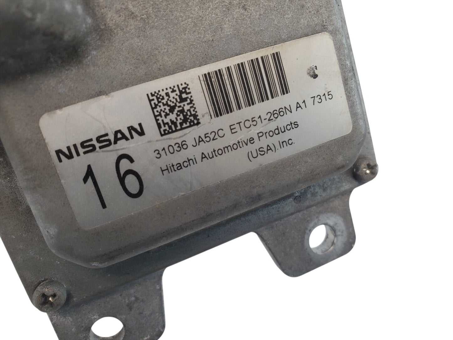 08 NISSAN ALTIMA Transmission Control MODULE 31036 JA52C