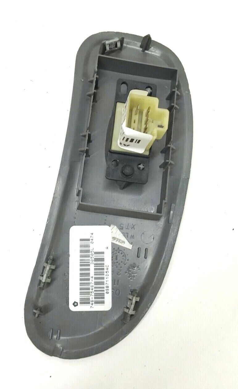 ✅ 01-07 Dodge Caravan Passenger Right Front Power Window Switch 0SB711D5AC Gray