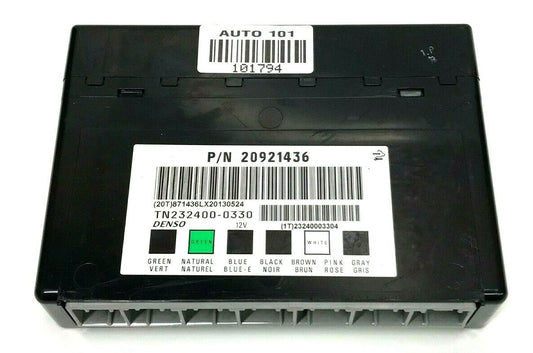 ✅ VIN PROGRAMMED Body Control Module 20921436 Fits GM 2006-2013 OEM