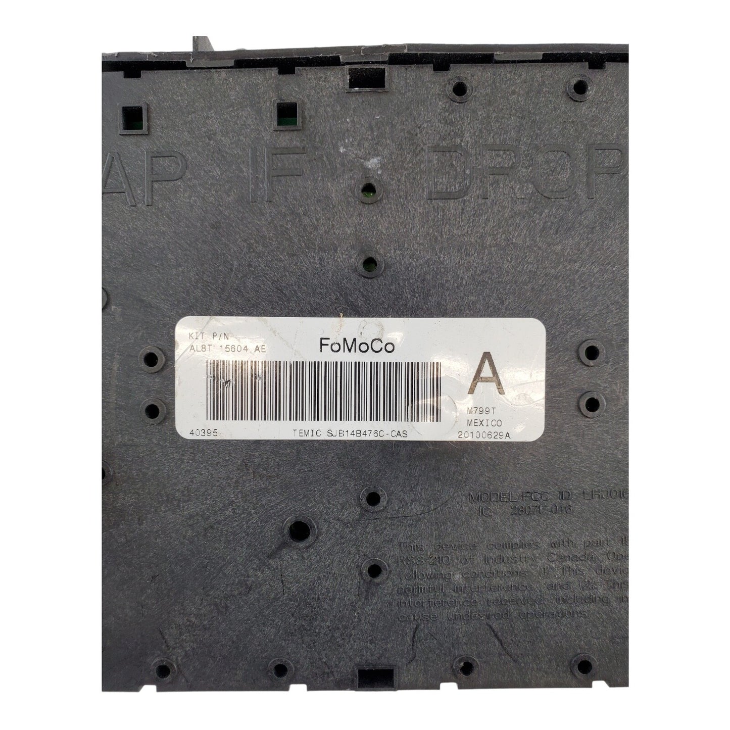 2009-2012 Ford Escape Interior Relay Fuse Box AL8T-15604-AE 2010 2011 09 12 I3