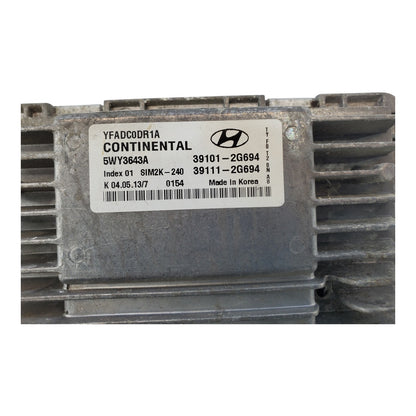 ENGINE COMPUTER HYUNDAI SONATA 2011 2012 2013 2014 39101-2G694 39111-2G694 OEM