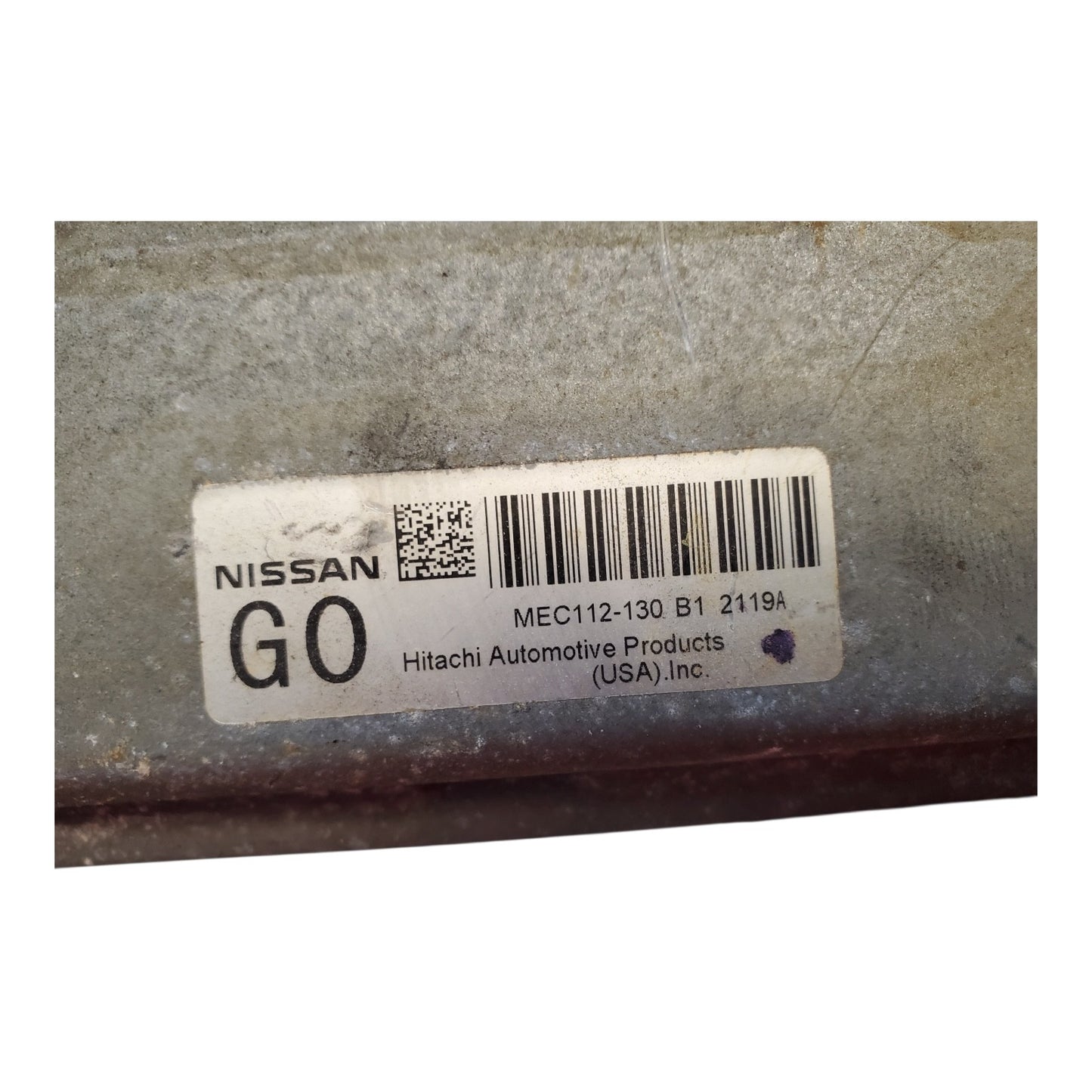 2011–2013 Nissan Altima Engine Control Module ECM MEC112-130B1 1625A OEM