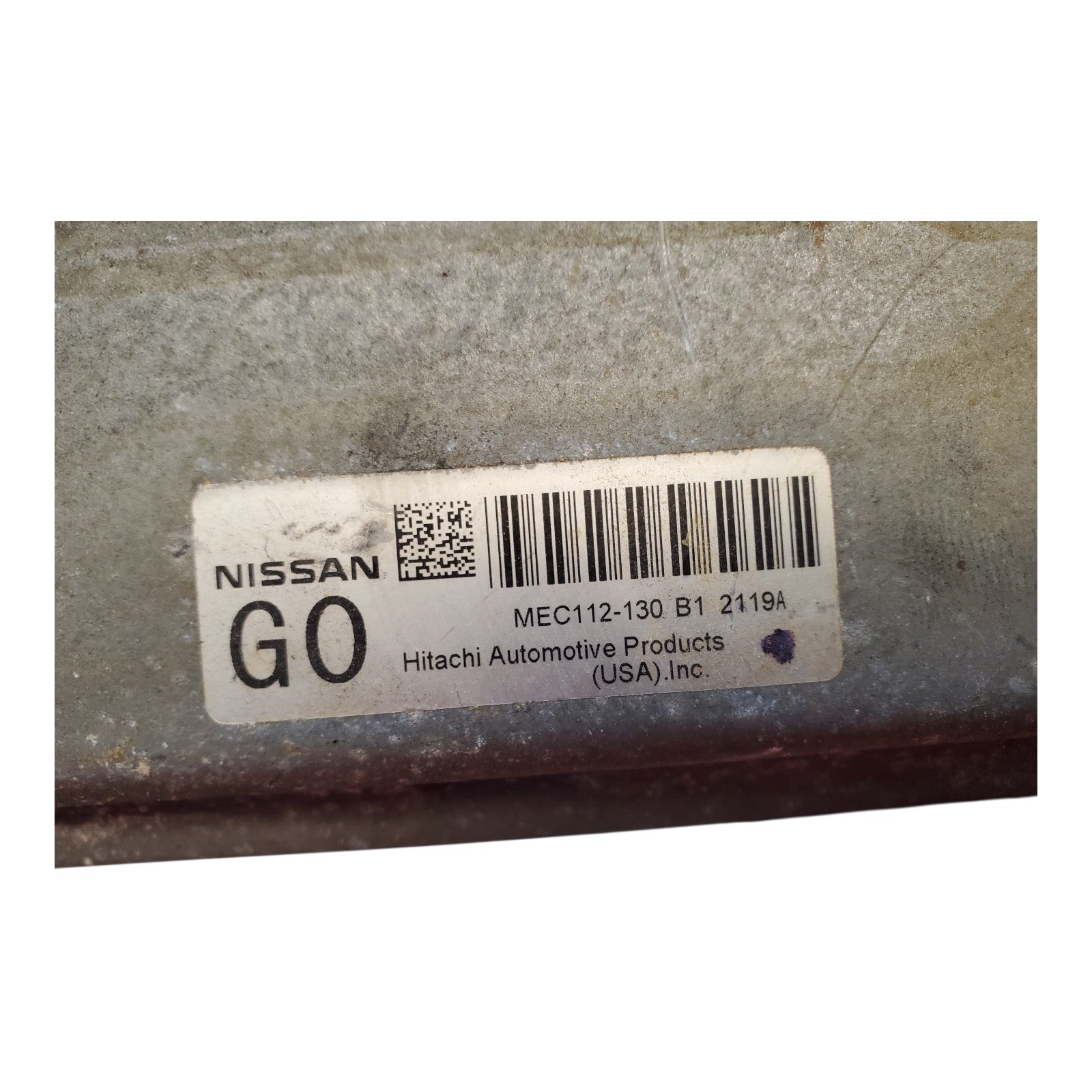 2011–2013 Nissan Altima Engine Control Module ECM MEC112-130B1 1625A OEM